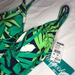 Penbrooke Swimsuit Size 12 NWT Gorgeous Soft Green